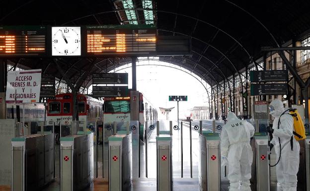 Los trenes de Cercanías modifican su horario a partir del lunes 29