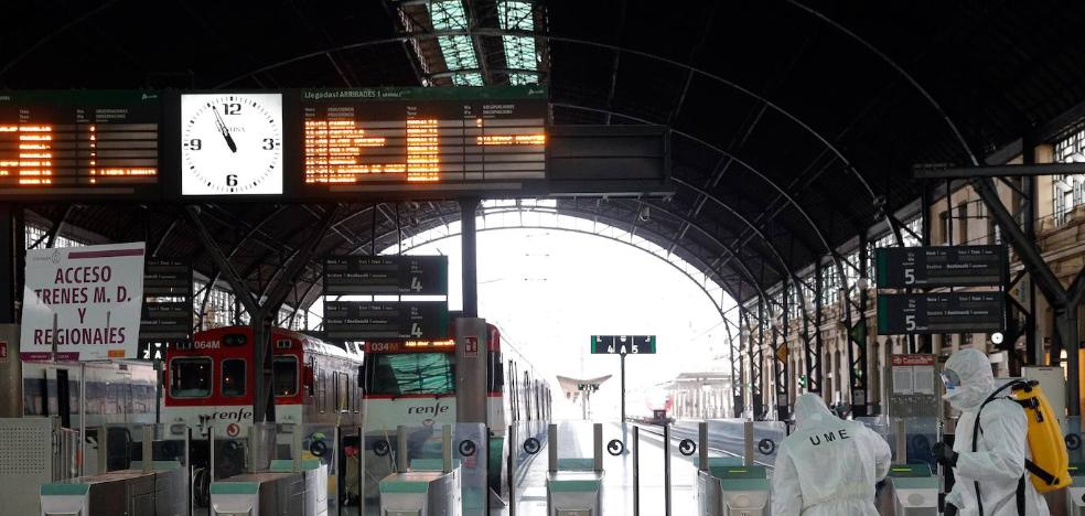 Los trenes de Cercanías modifican su horario a partir del lunes 29