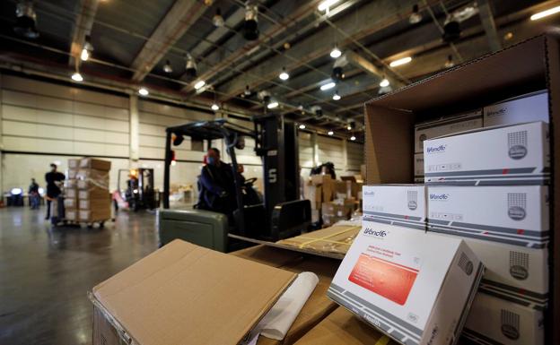 Sanidad empieza a realizar los test rápidos al personal sanitario