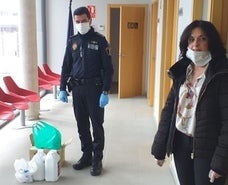 La portavoz popular, Amparo Crespo./LP