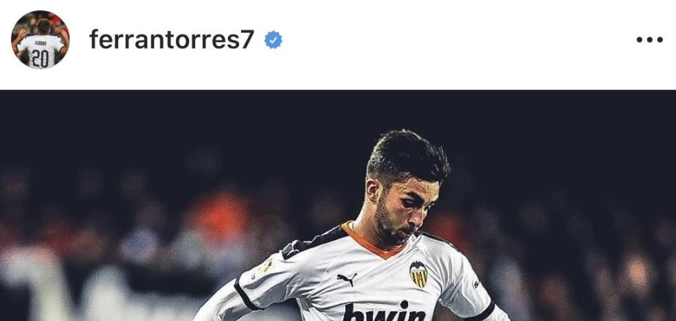 Ferran Torres tiene ganas de fútbol