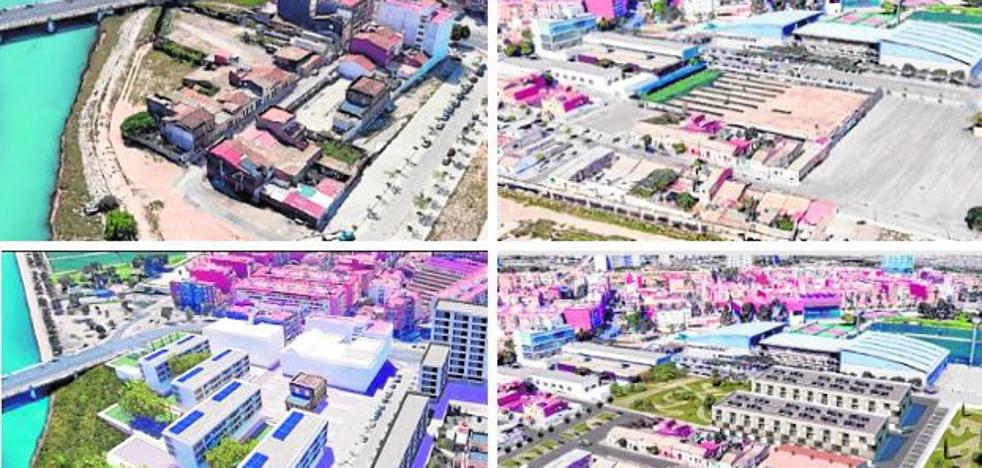Nazaret apuesta por completar el barrio sin rascacielos junto al viejo cauce