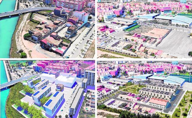 Nazaret apuesta por completar el barrio sin rascacielos junto al viejo cauce