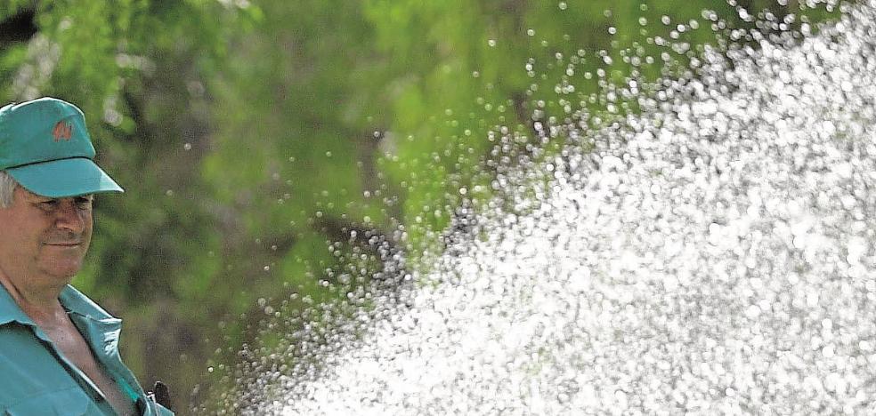 Estaciones de cloro en la red de riego contra la legionella en Valencia