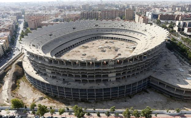 El hormigón que sepulta al Valencia CF