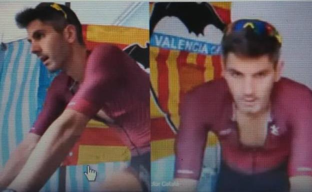 Héctor Catalá completa un Medio Ironman en casa para combatir el coronavirus