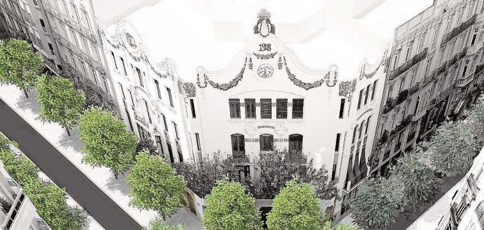 Nuevas zonas peatonales en Valencia por el Covid-19