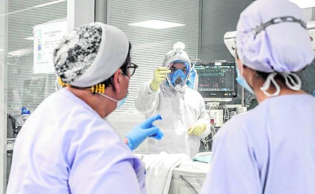 Dénia y el General de Alicante, las áreas con mas sanitarios contagiados