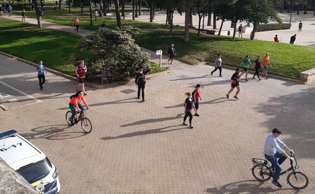 Seis ciclistas atendidos por caídas en las primeras horas de ejercicio en la Comunitat