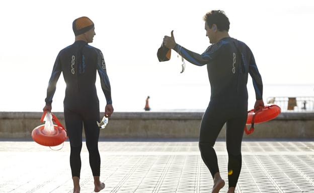 Reabren las playas de Valencia para deportistas