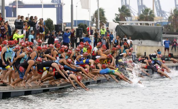 El circuito autonómico de triatlón, cancelado