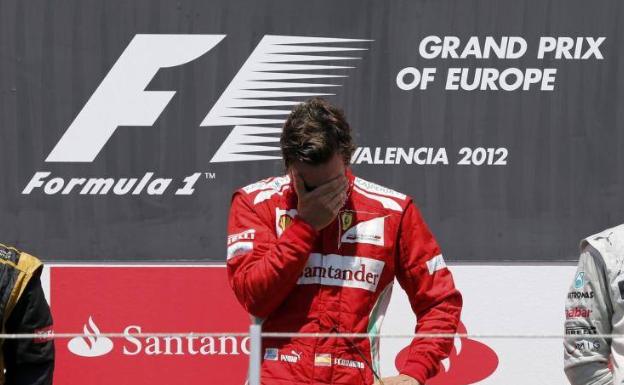 Valencia 2012, elegida por la F1 como la mayor gesta de Alonso