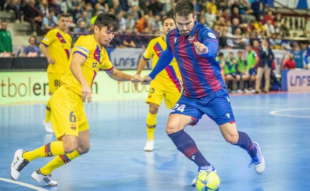 El Levante FS jugará ante el Barça Lassa el playoff por el título