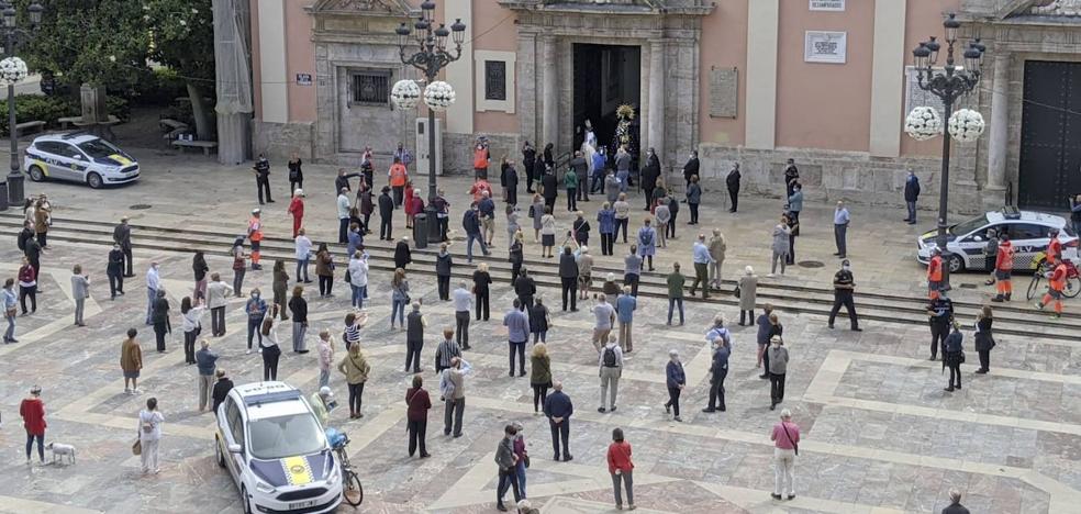 El alcalde corrige al PSPV y asegura que no ve motivo de multa a la Basílica