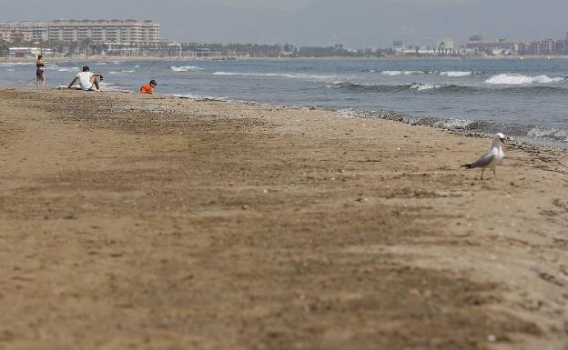 Valencia aún no ha recibido los fondos para reparar las playas por el temporal de enero