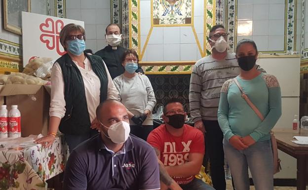 Cáritas cuadruplica la atención a familias en Turís desde el inicio de la crisis sanitaria