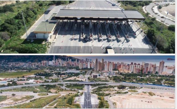 La nueva A-7 de Benidorm