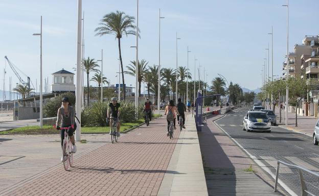Gandia plantea un paseo marítimo sin tráfico para ampliar la distancia social