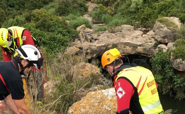 Encuentran sin vida a una persona flotando en el río Sénia a la altura de Vinaròs