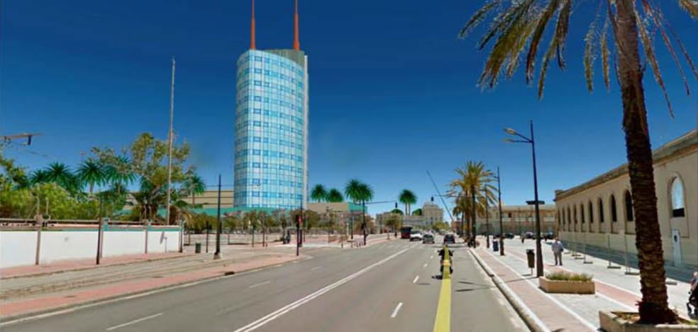 El plan del Cabanyal defiende el hotel de 15 plantas como un hito del barrio