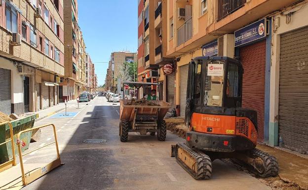 Benetússer retoma las obras de renovación de la calle Palleter con una inversión de 190.000 euros