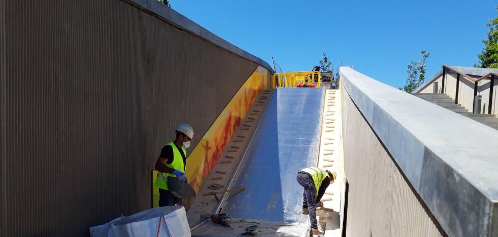 El Parque Central modifica el tobogán tras las quejas