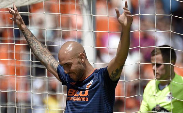 Dos años del último aplauso de Mestalla a Zaza