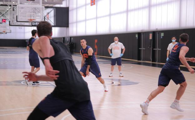 El Valencia Basket comienza a entrenar por grupos