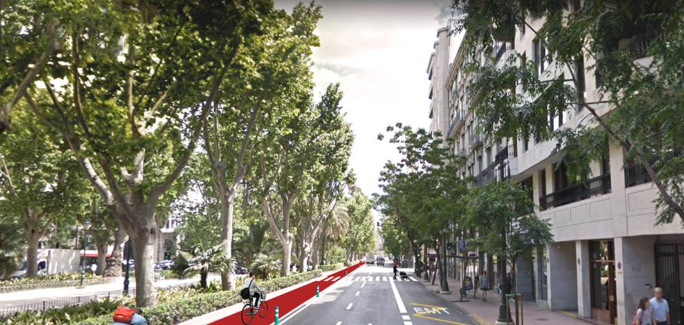 Reclaman un carril bici en Marqués del Turia y la supresión de nueve giros