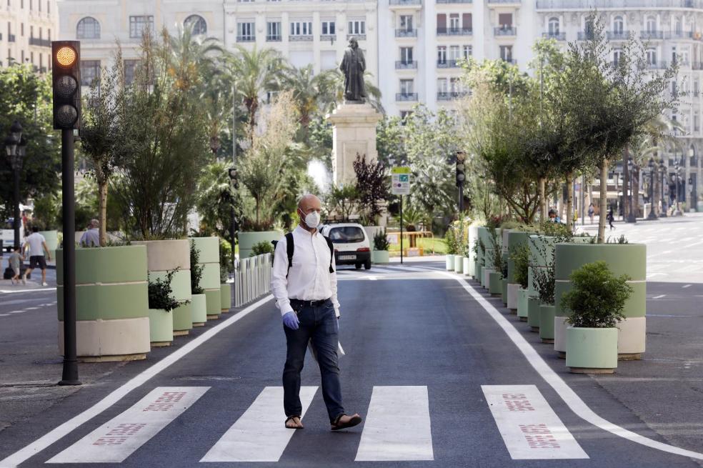 Los expertos suspenden la reforma de la Plaza del Ayuntamiento de Valencia