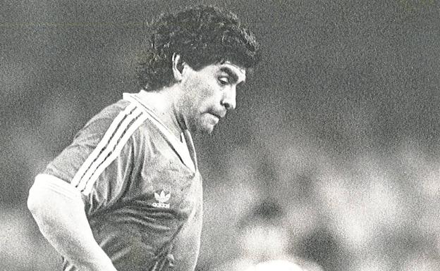 El idilio de Maradona con Valencia