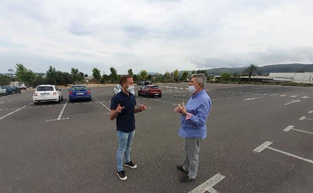 Ontinyent contará con un autocine para 100 vehículos en el parking adyacente al colegio Martínez Valls