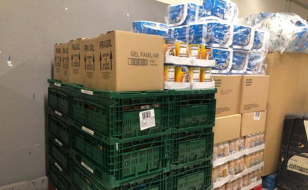 Massamagrell colabora con Cáritas en la compra de alimentos