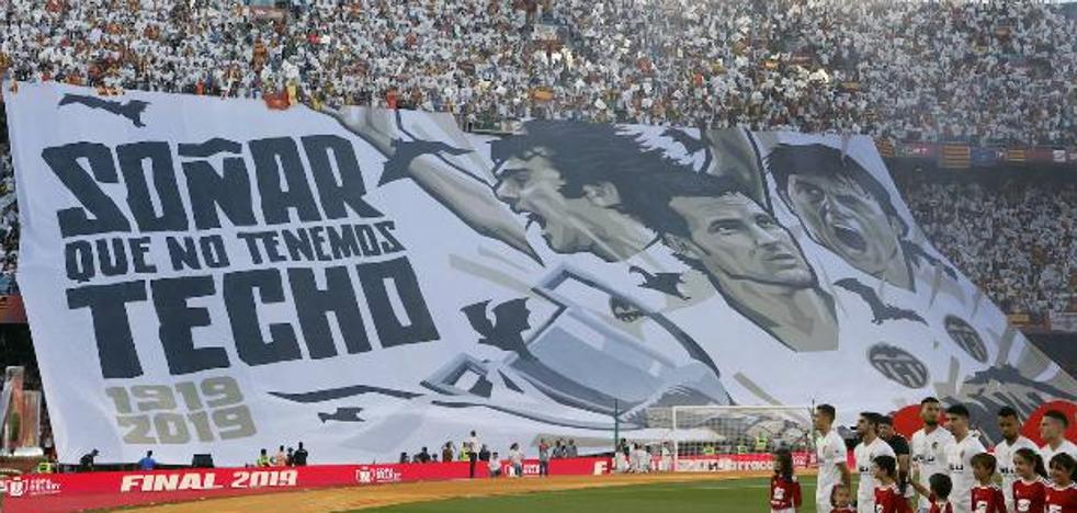 El Valencia vende la lona de la final… a trozos