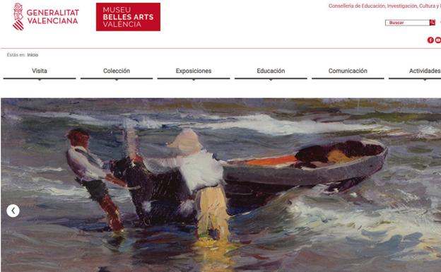 El Museo de Bellas Artes renueva su web