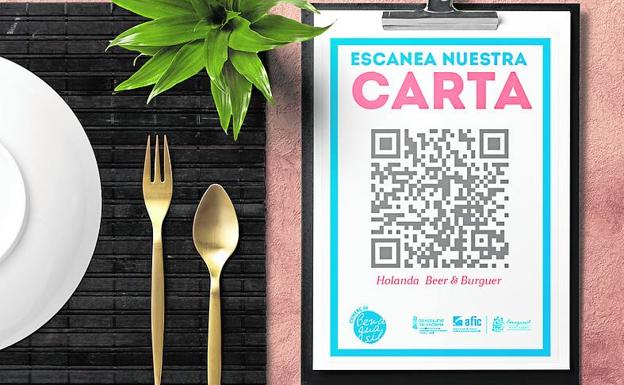 Ofrece a la hostelería convertir sus cartas en códigos QR