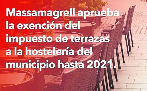 El Ayuntamiento elimina la tasa de las terrazas a los locales de restauración