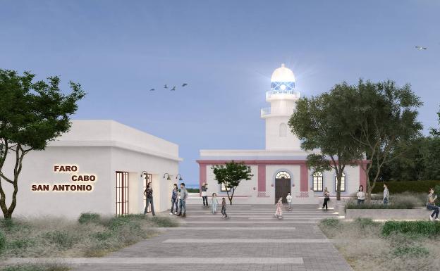 Chulvi confía en que el proyecto de ejecución para rehabilitar el faro de Xàbia esté listo este año