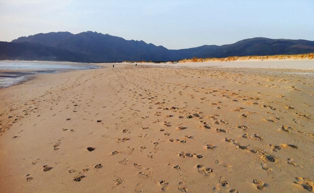 La Policía obliga a limpiar la playa de Carnota a 38 erasmus que hicieron botellón en lugar de multarles