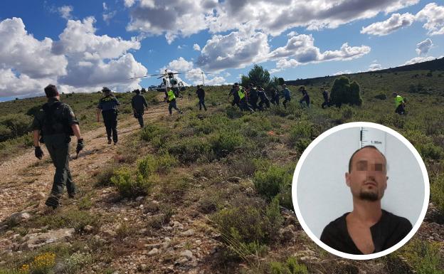 Detenido en Teruel el 'Rambo de Requena' tras herir a un guardia civil