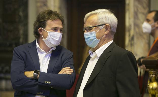 PSPV y Compromís rechazan una moción de la oposición para detener las obras en la plaza del Ayuntamiento de Valencia