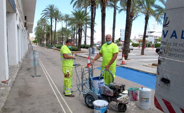 El gobierno de Dénia aprovecha el estado de alarma para quitar más de 250 plazas de parking