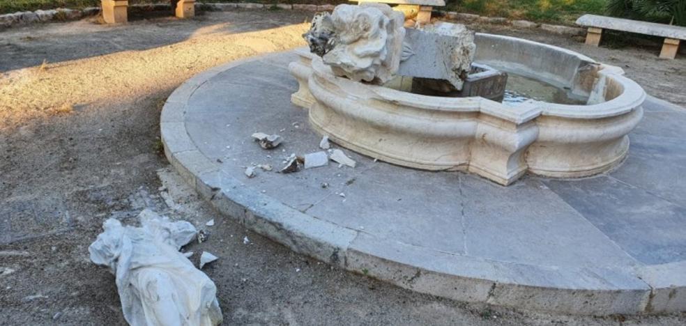 El arte cae víctima del vandalismo