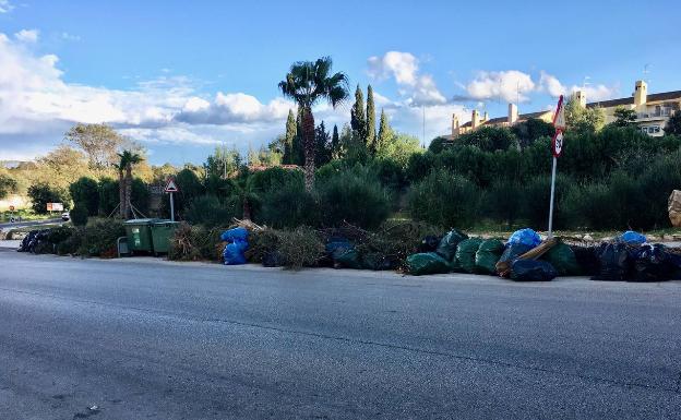 Vecinos de Campolivar en Godella denuncian el «abandono» de la urbanización