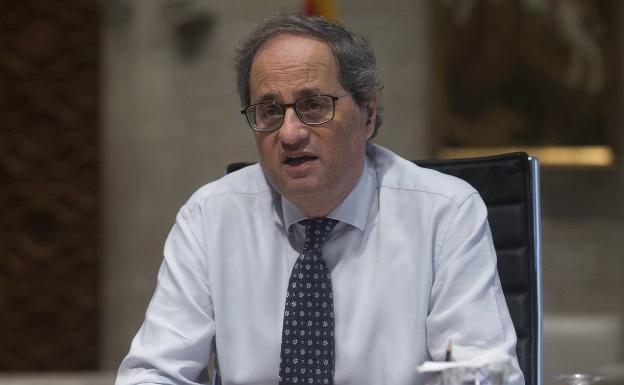 Torra desafía al Supremo y sólo se dirigirá en catalán al Gobierno valenciano