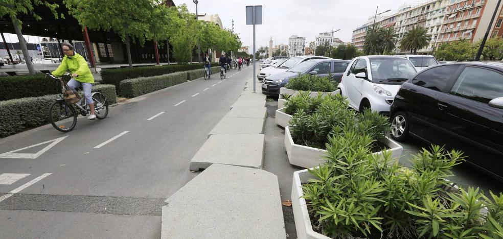 Jardineras y bancos del antiguo circuito de F-1 serán reutilizados en la plaza San Agustín