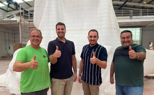 Prado de Gandia renueva a Palacio i Serra para la falla de 2022