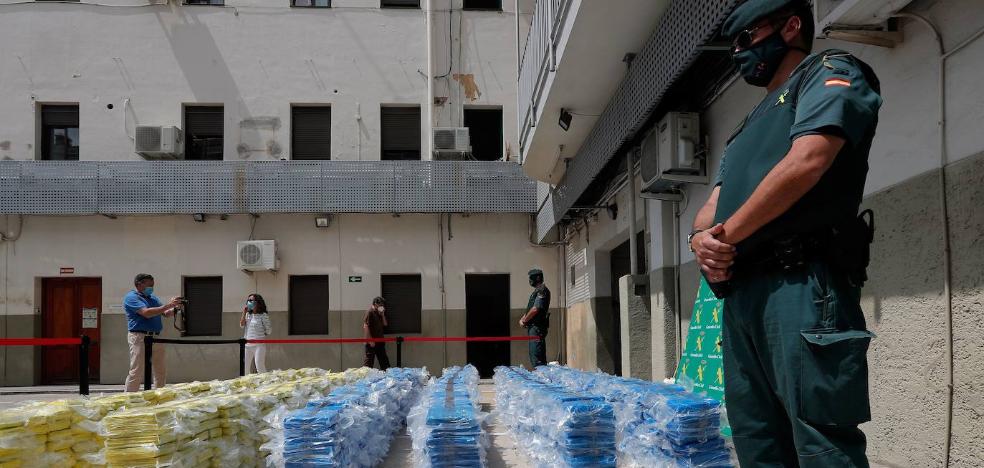 Confiscan media tonelada de cocaína en el puerto de Valencia