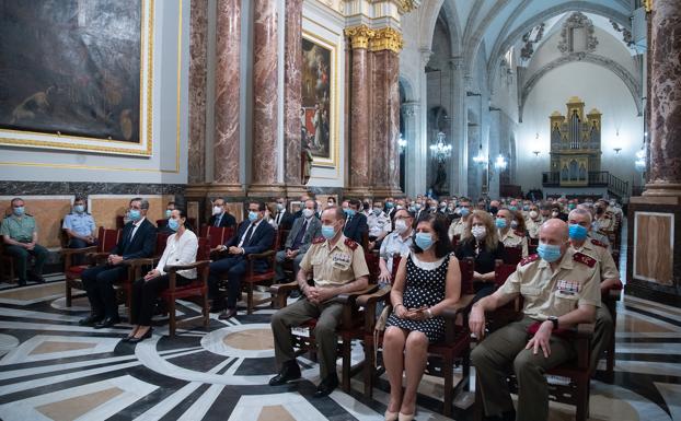 Misa por los militares que han fallecido durante la pandemia