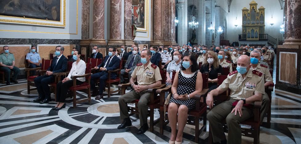 Misa por los militares que han fallecido durante la pandemia